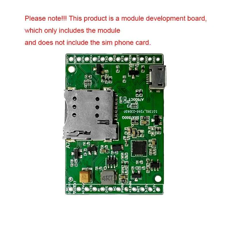 SIM7600 LTE CAT4 Development Board with GNSS & Voice Support - Image 3