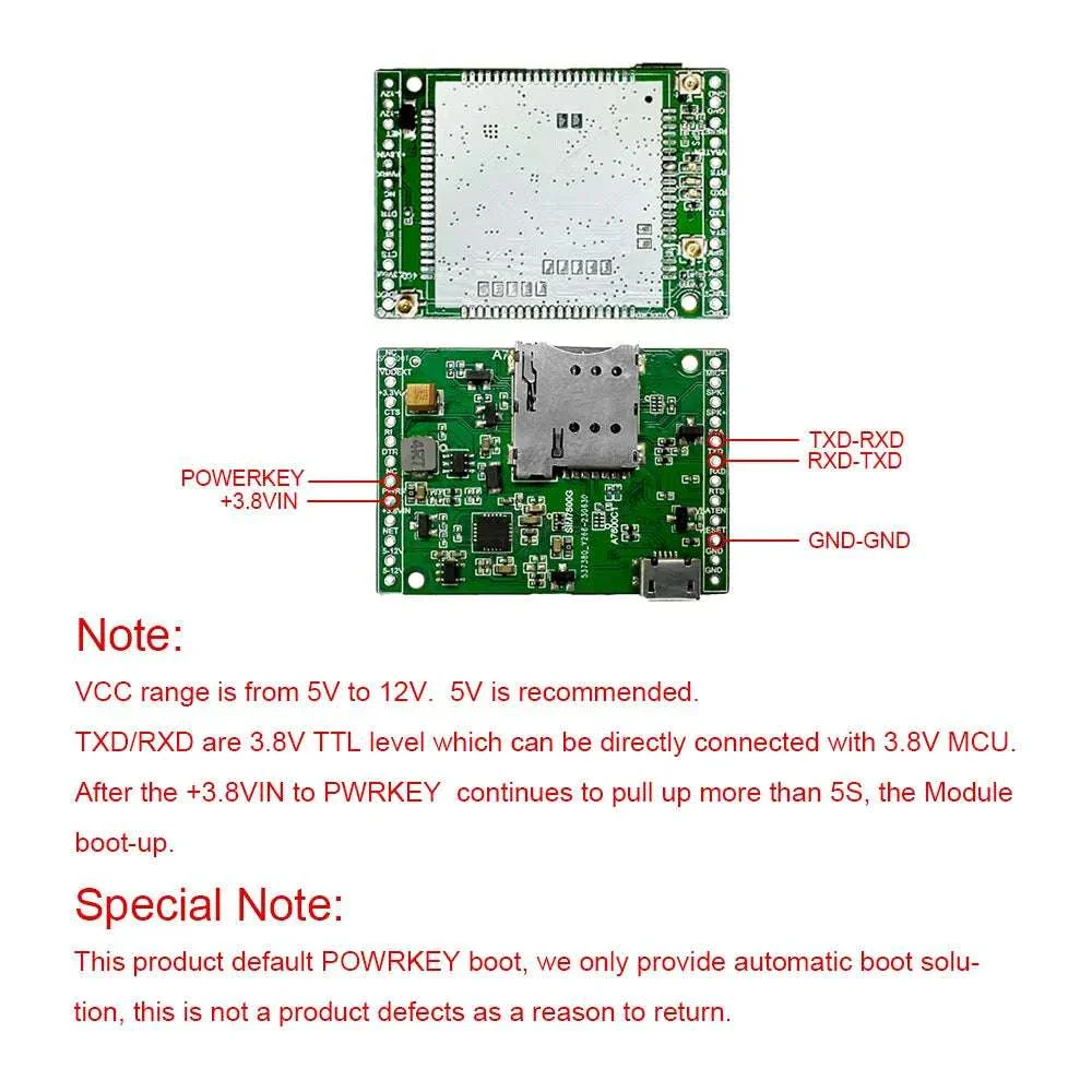 SIM7600 LTE CAT4 Development Board with GNSS & Voice Support - Image 4