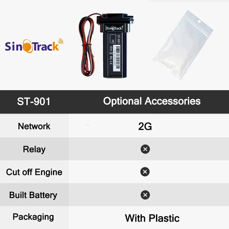 ST-901 Waterproof GPS Vehicle Tracker with Backup Battery - Image 12