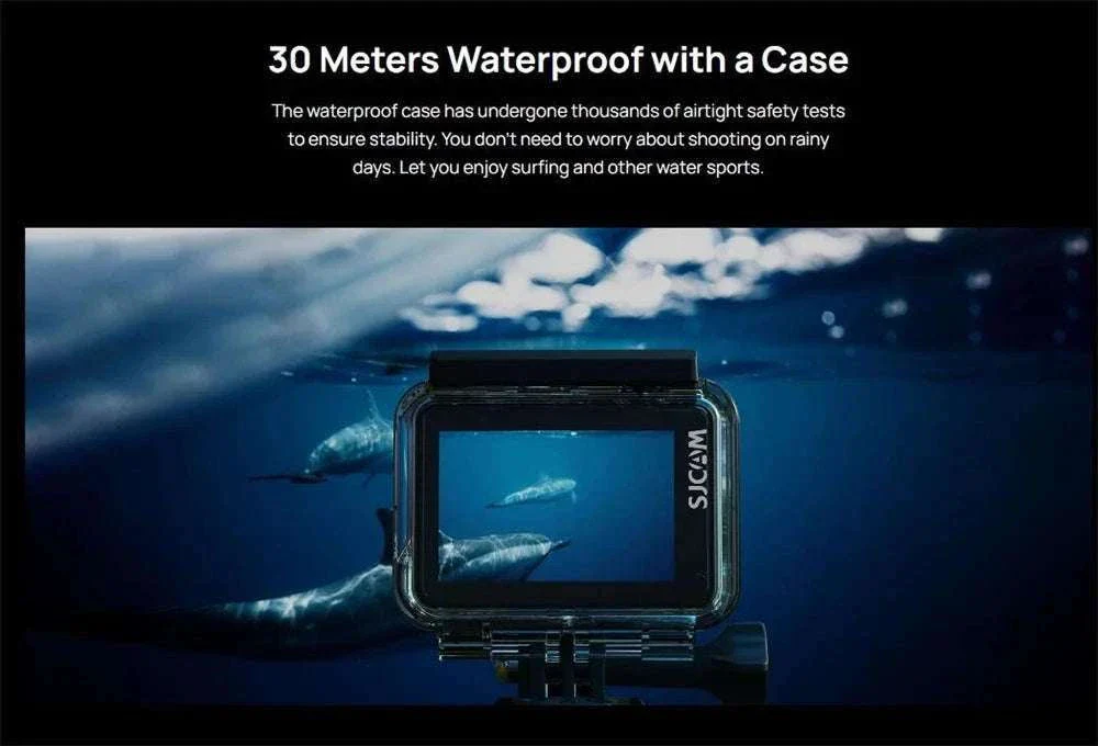 SJCAM SJ4000 Air 4K WiFi Action Camera 30M Waterproof Wide Angle - Image 12
