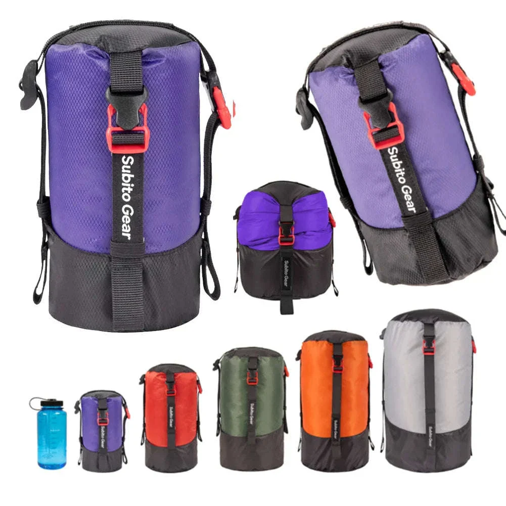 Sleeping Bag Compression Storage Bag Waterproof Portable Ultralight 1-25L