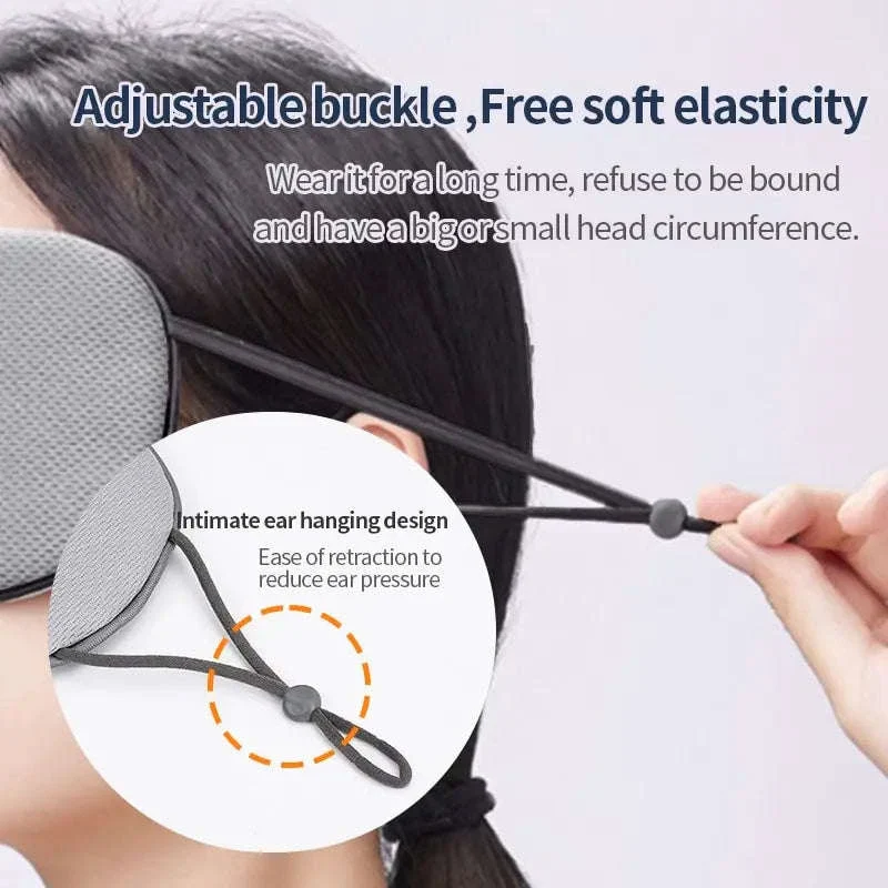 Ice Silk Dual-Use Warm & Cool Eye Mask for Restful Comfort - Image 3
