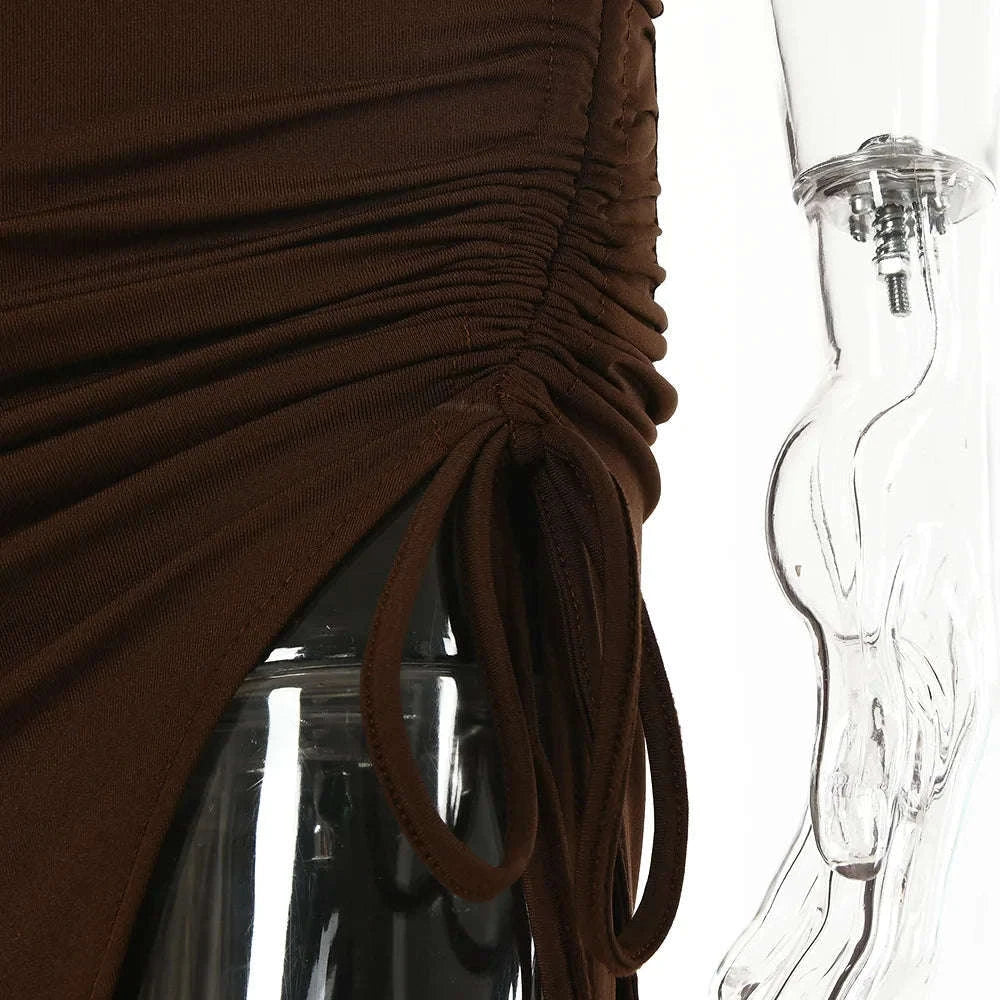 Sleeveless Sexy Bodycon Club Dress for Night Out Confidence - Image 25