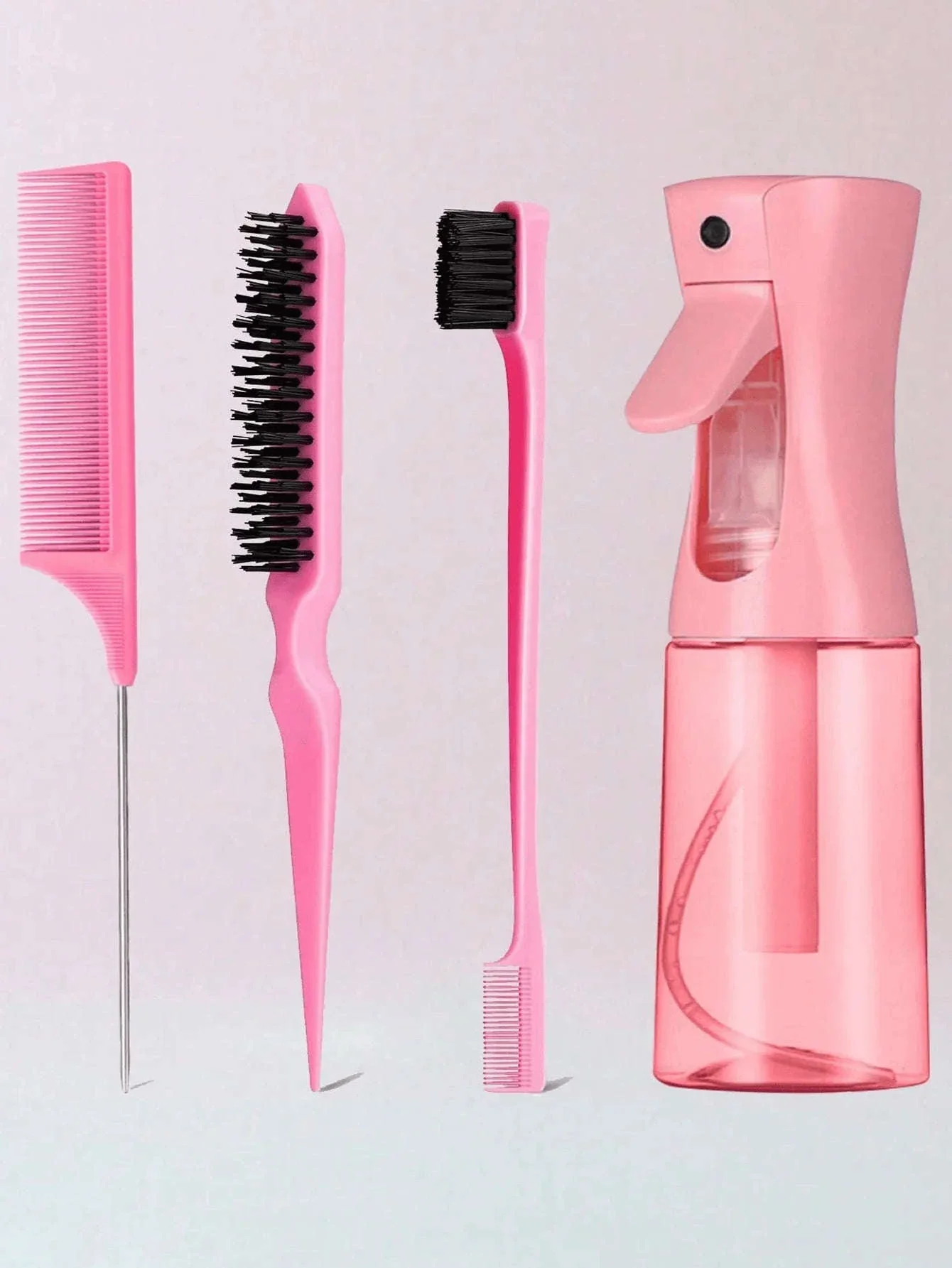 4-Piece Slick Back Hair Styling Kit for Clean, Defined Looks