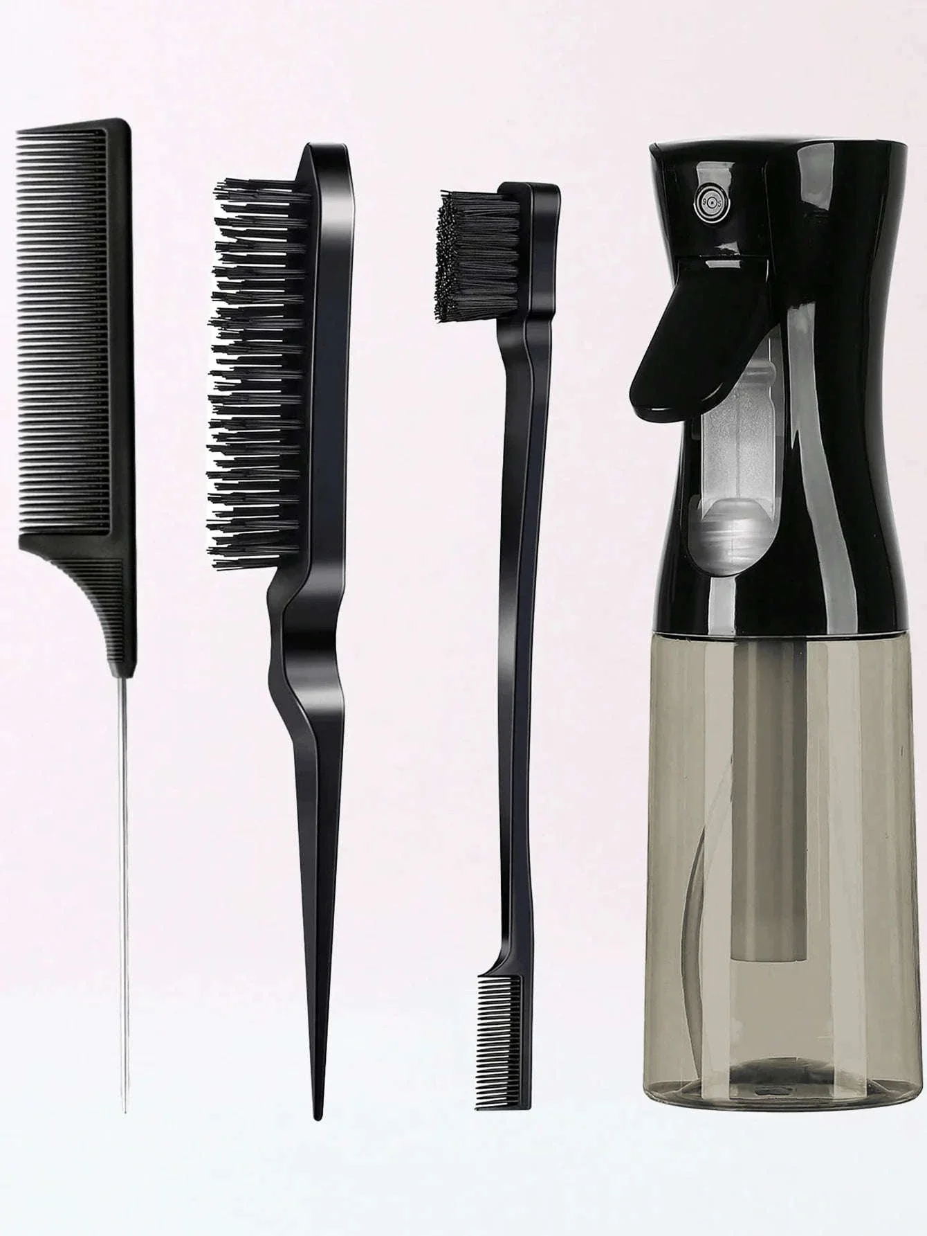 4-Piece Slick Back Hair Styling Kit for Clean, Defined Looks - Image 11