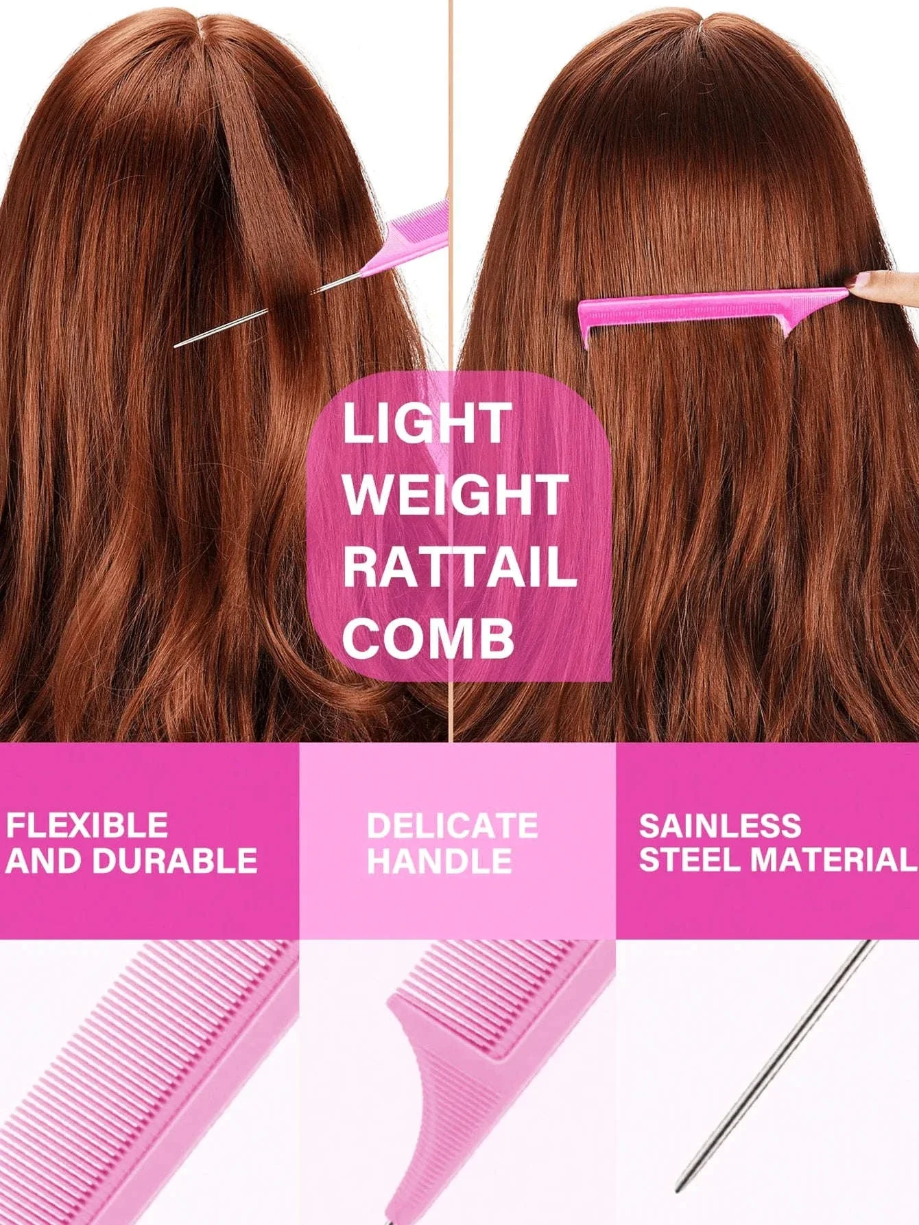 4-Piece Slick Back Hair Styling Kit for Clean, Defined Looks - Image 8