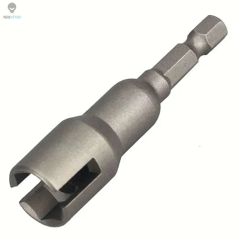 Slotted Butterfly Hole Socket Wrench Drill Attachment - Image 2