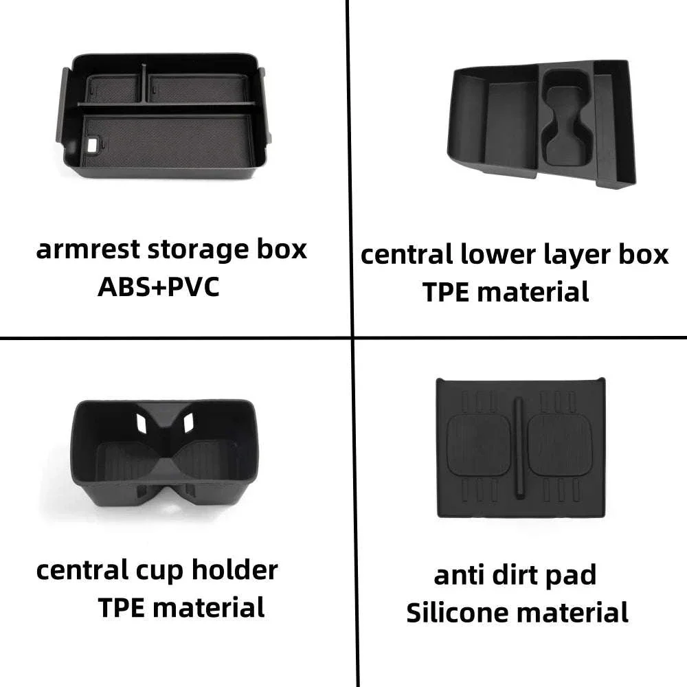 Santa Fe 2024-2026 Armrest Box Storage Organizer - Image 2