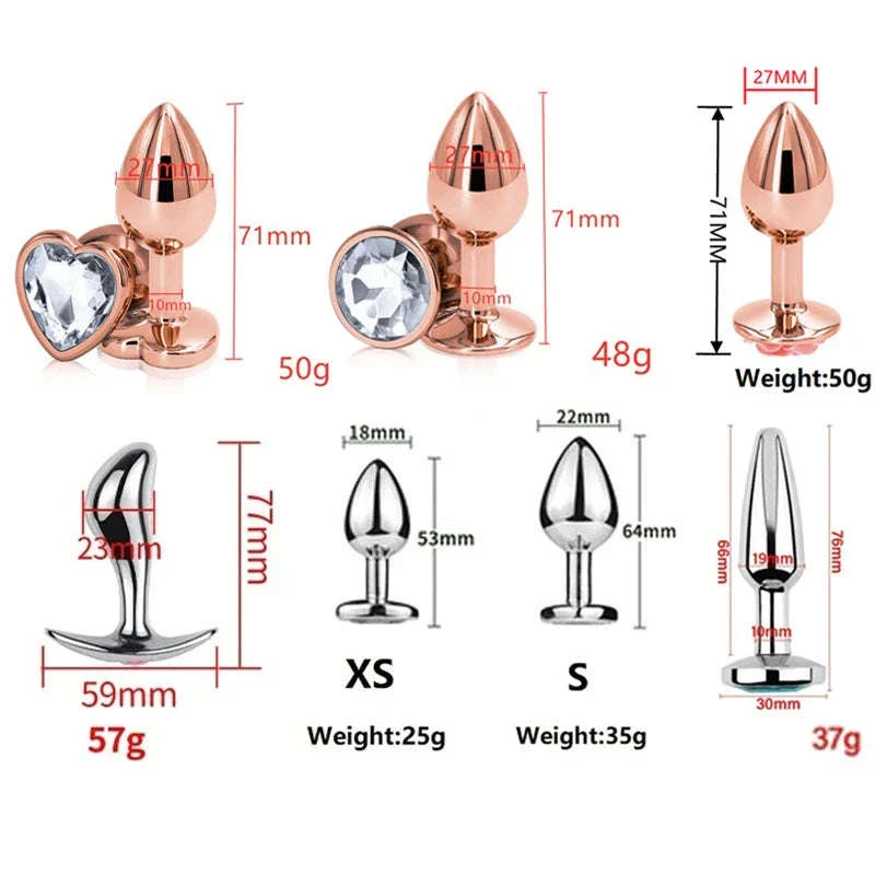 Mini Rainbow Rose Gold Anal Beads Plug for Smooth Exploration - Image 6
