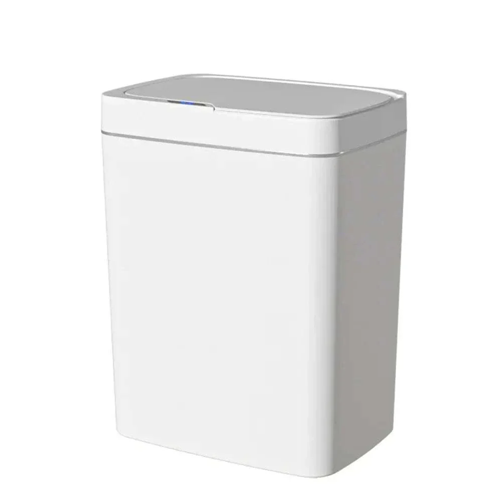 15L Touchless Bathroom Trash Can with Sensor Lid & Auto Bagging - Image 5