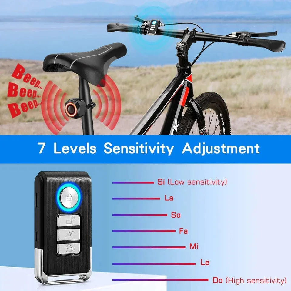 Smart Bike Light Alarm with Brake Sensing and Remote Security - Image 12