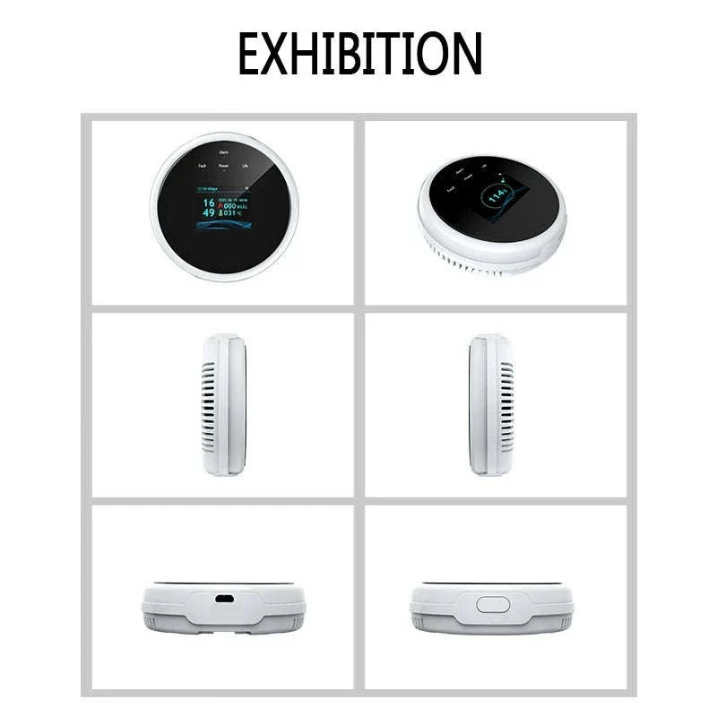 Smart Gas Detector Alarm with App Alerts and LCD Display - Image 16