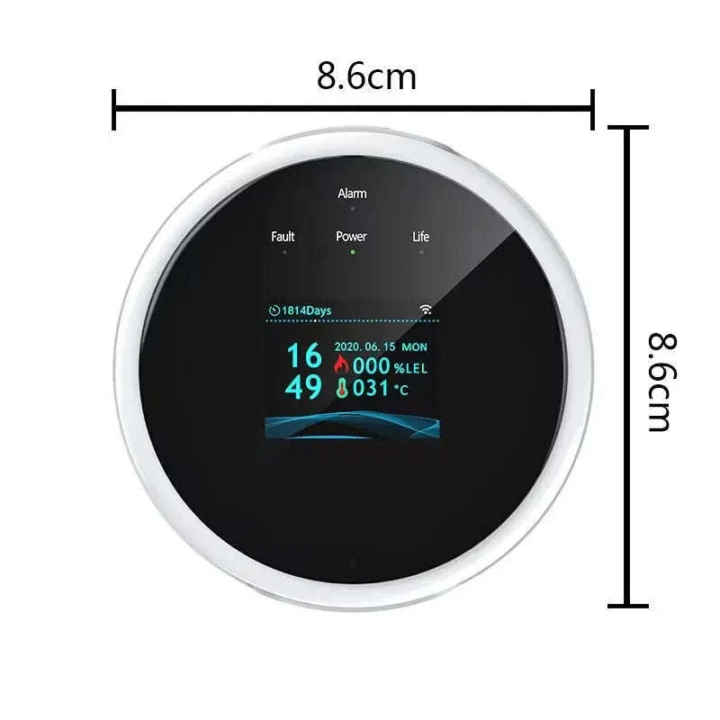 Smart Gas Detector Alarm with App Alerts and LCD Display - Image 18