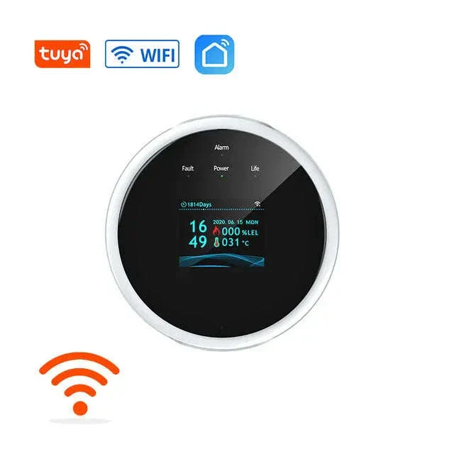 Smart Gas Detector Alarm with App Alerts and LCD Display - Image 20