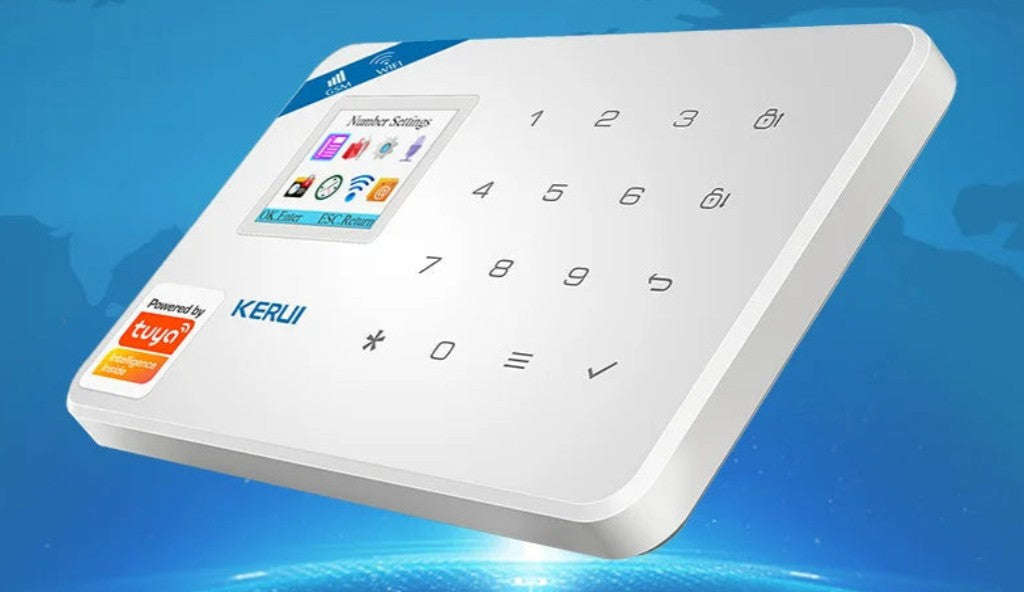 Smart Home Security Alarm System with WiFi, GSM and App Control