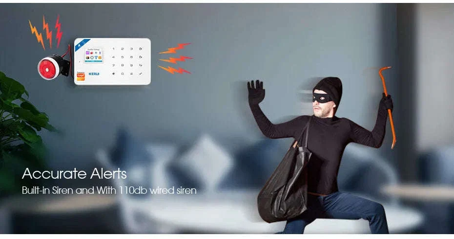 Smart Home Security Alarm System with WiFi, GSM and App Control - Image 12