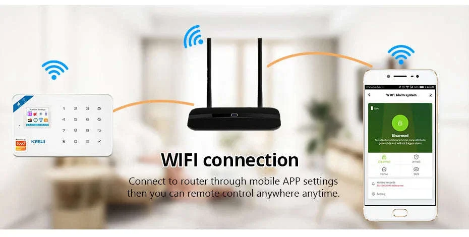 Smart Home Security Alarm System with WiFi, GSM and App Control - Image 13