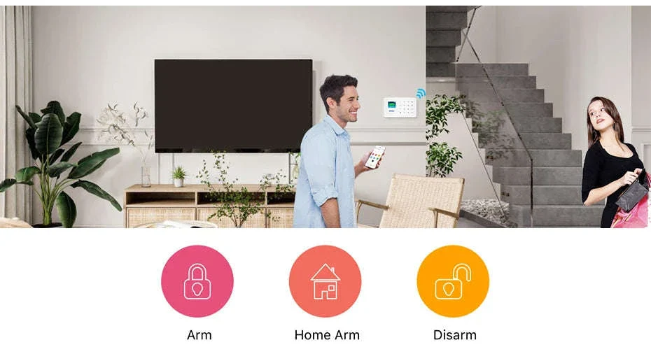 Smart Home Security Alarm System with WiFi, GSM and App Control - Image 17