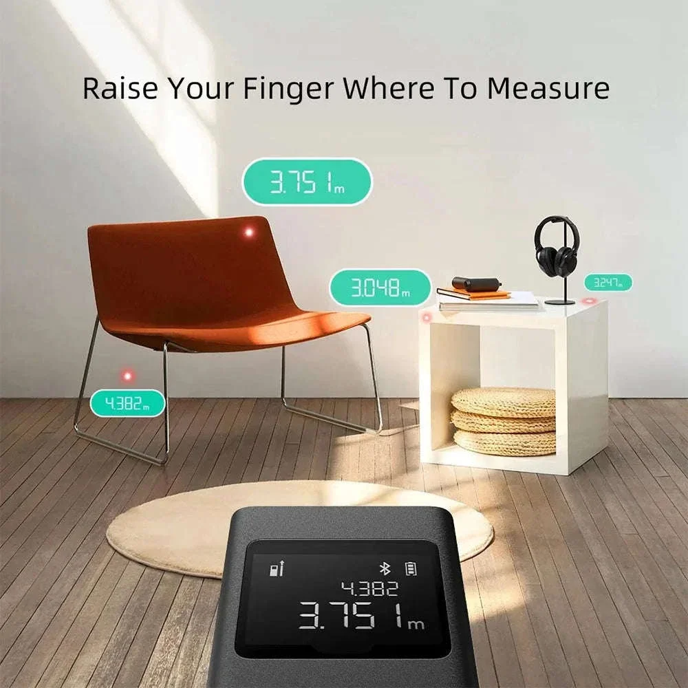 Smart Laser Distance Measure with App Control & LCD Display - Image 5