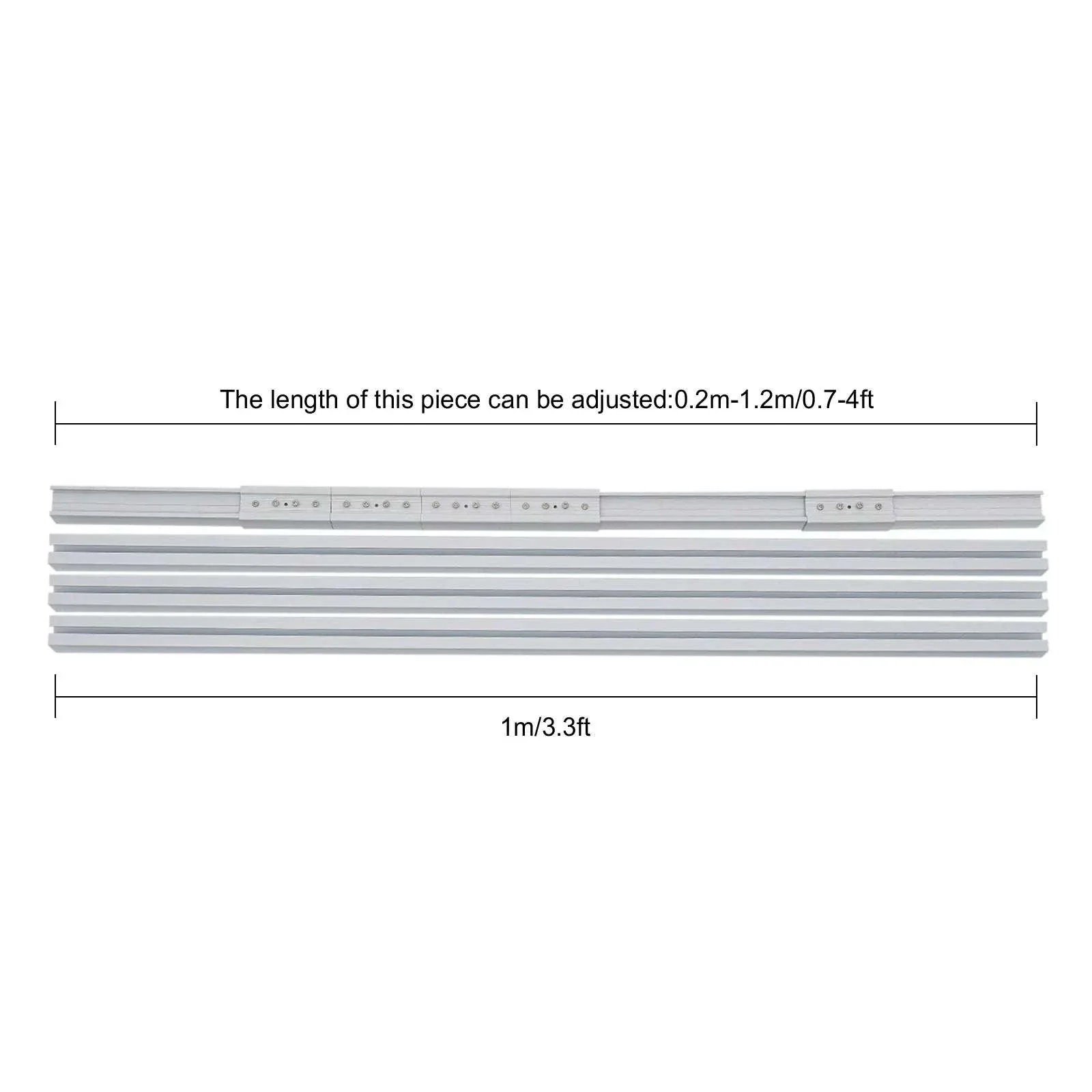 Smart Motorized Curtain Track with Remote, Timer & Quiet 13ft Rail - Image 24