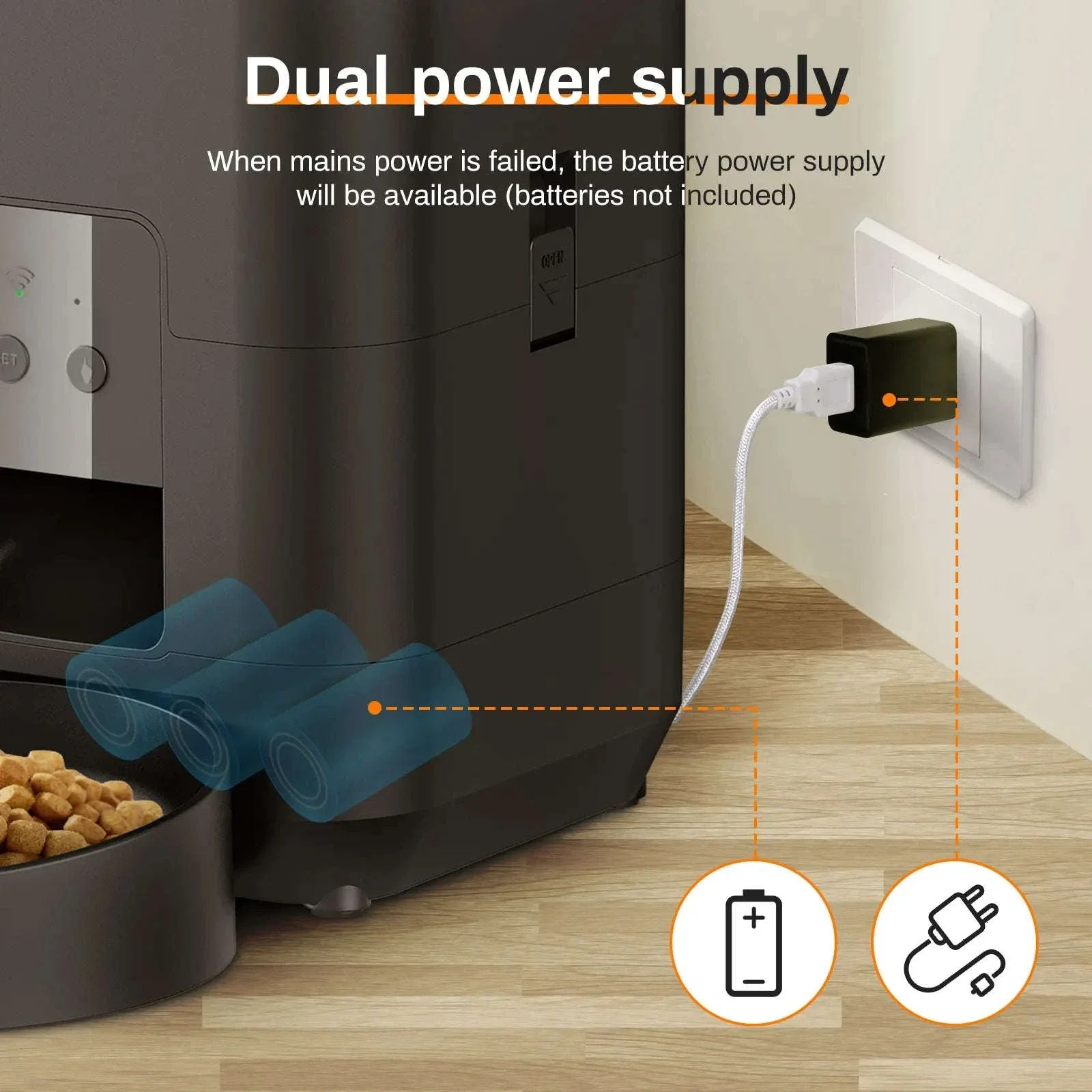 Smart Pet Feeder Automatic Cat & Dog Food Dispenser - Image 17