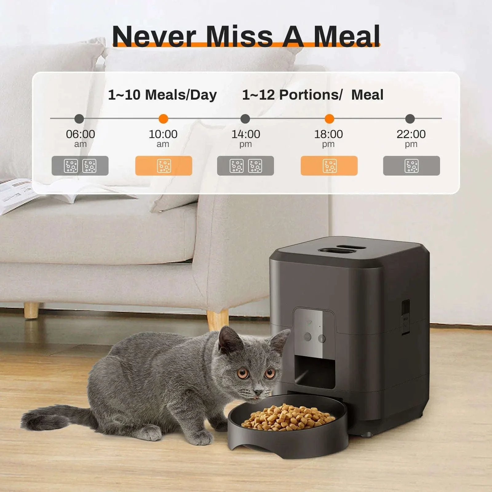Smart Pet Feeder Automatic Cat & Dog Food Dispenser - Image 18