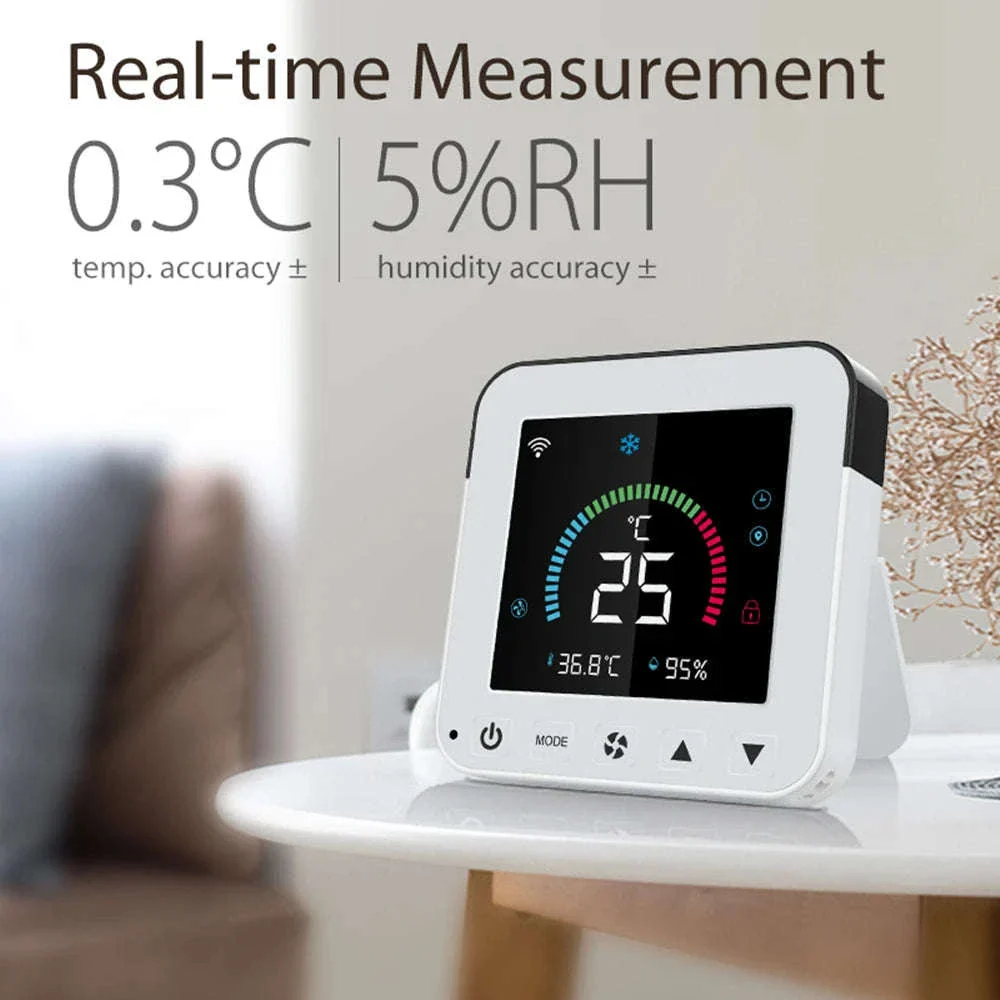 Tuya Smart Thermostat IR AC Controller with WiFi, Voice Control - Image 3