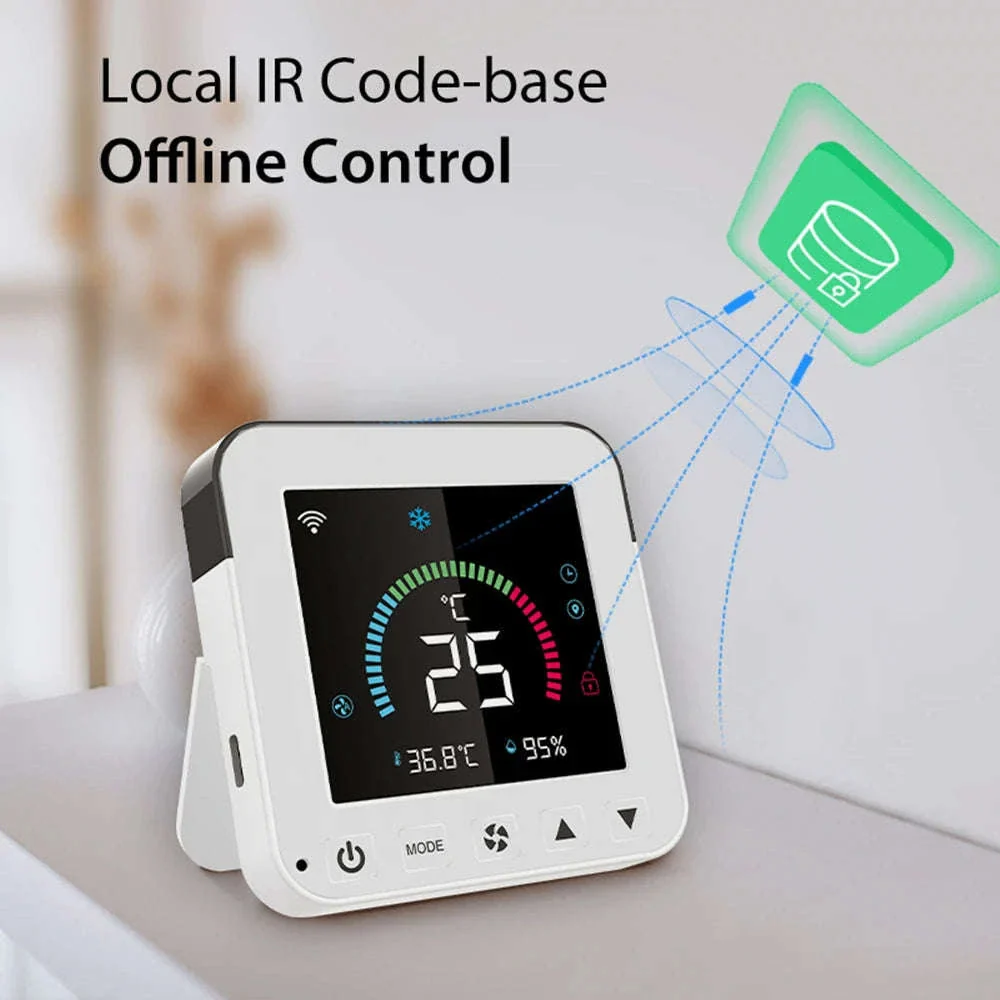 Tuya Smart Thermostat IR AC Controller with WiFi, Voice Control - Image 4