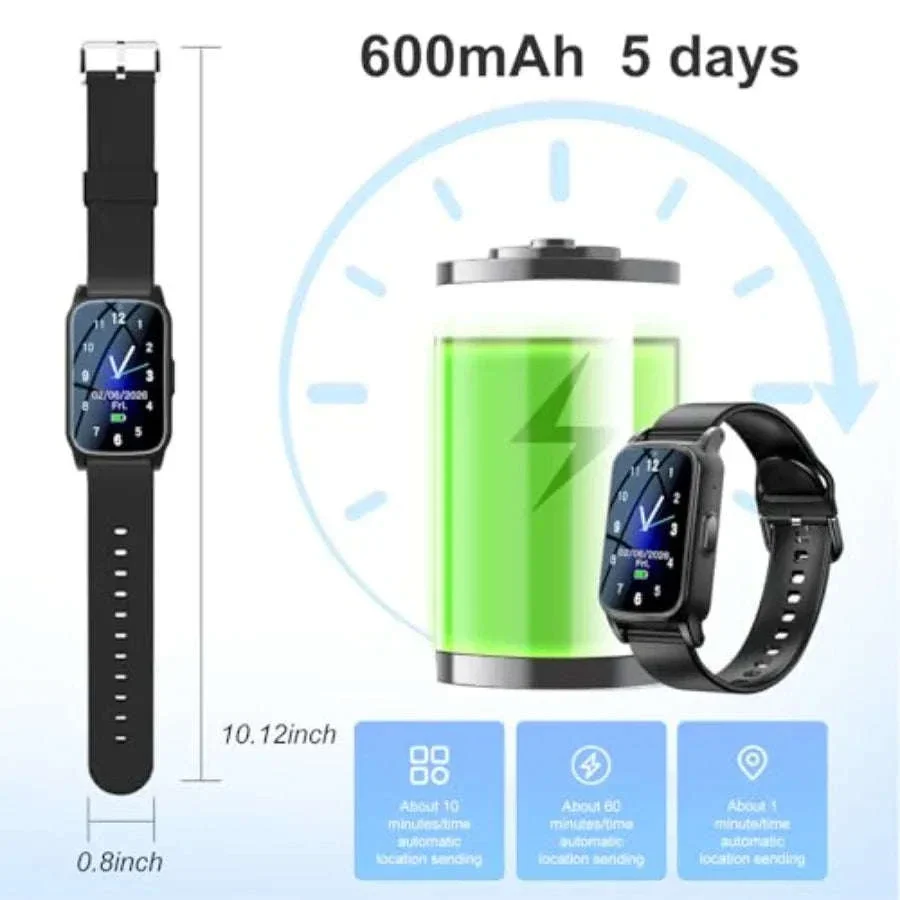 Smart Watch for Seniors with Fall Detection, GPS and SOS - Image 12