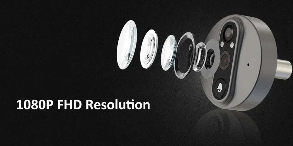 3MP Smart WiFi Peephole Camera with 4.3-inch LCD Viewer - Image 21