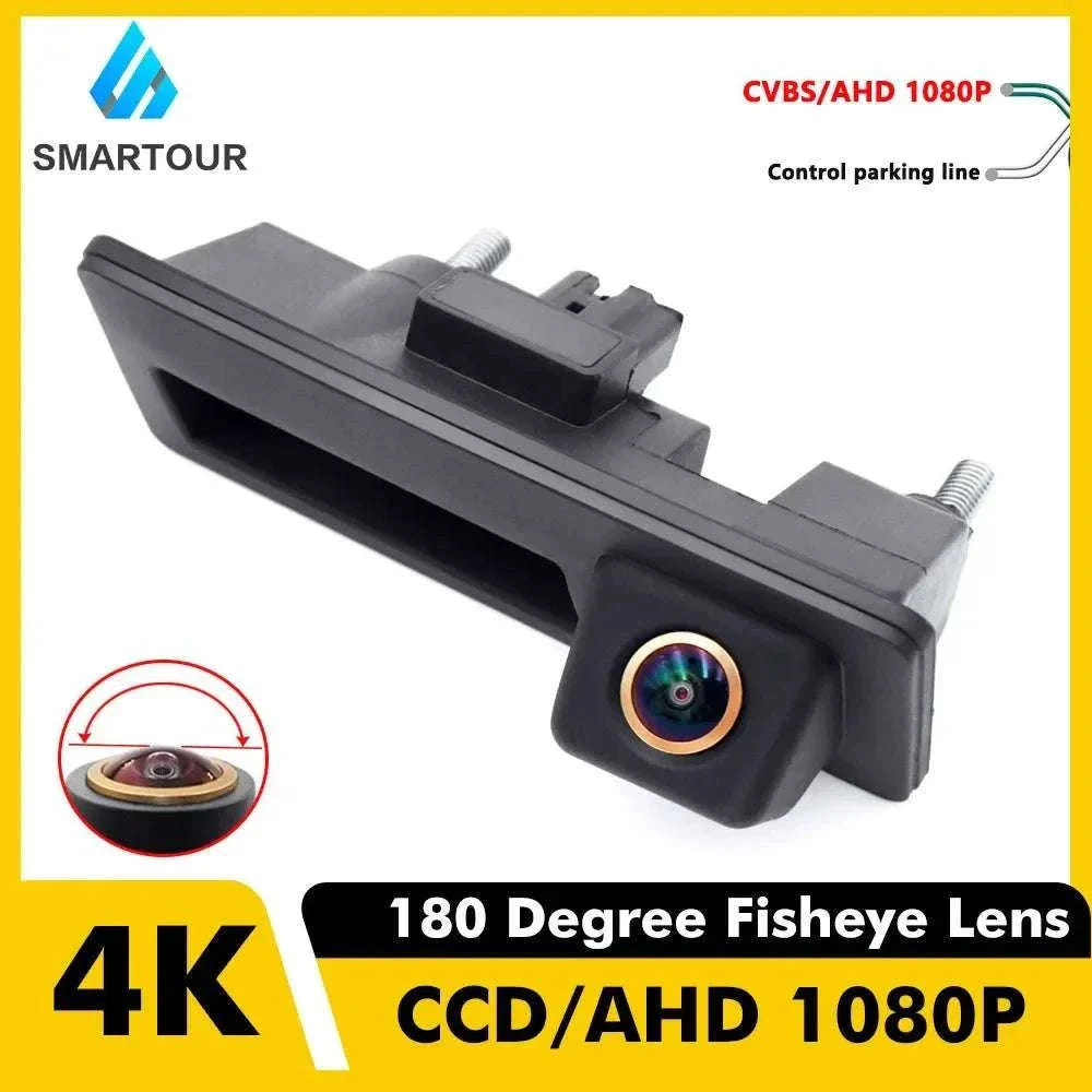 1080P AHD Car Rear View Camera 175° Wide Angle with Guide Lines