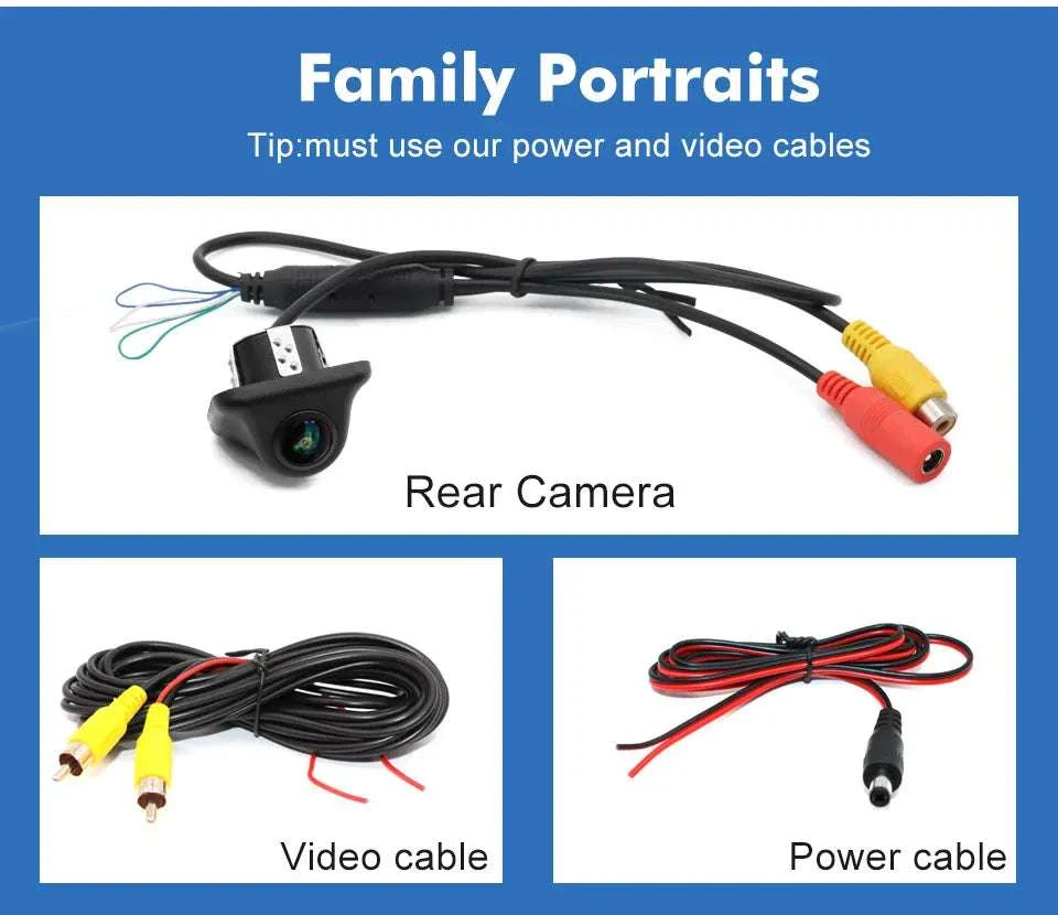 1080P AHD Car Rear View Camera with 180° Fisheye Night Vision - Image 17