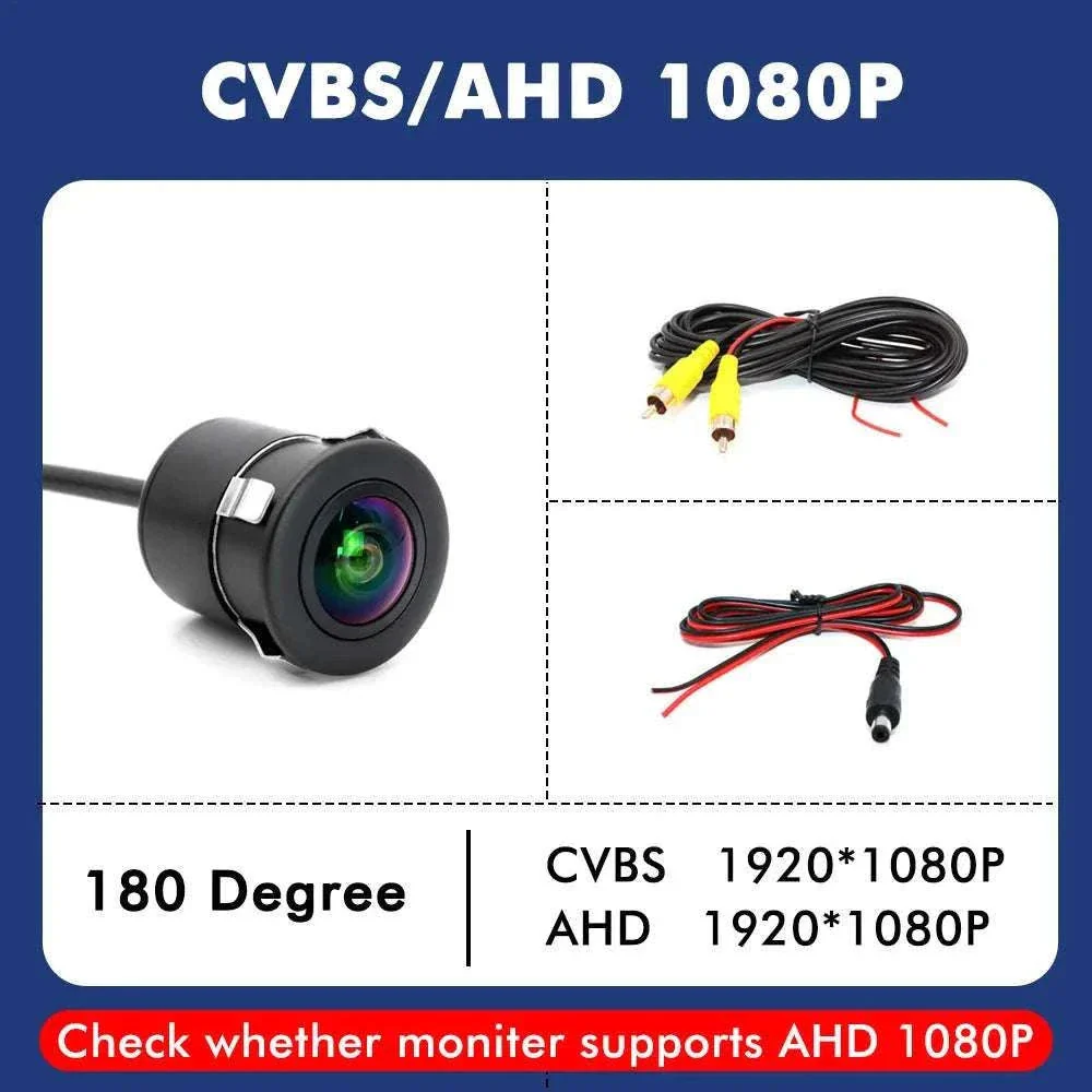 Car Front & Rear View Camera 1080P Wide Angle Night Vision Waterproof - Image 17