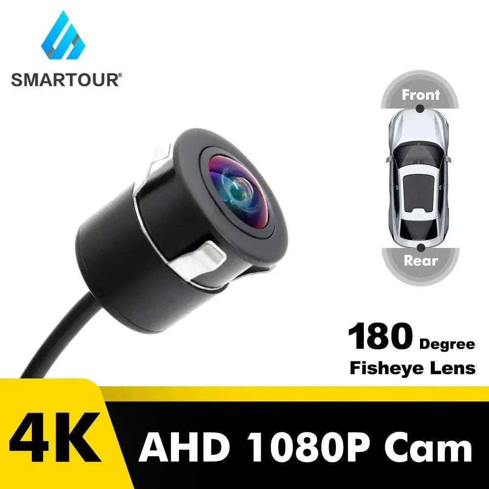 Car Front & Rear View Camera 1080P Wide Angle Night Vision Waterproof - Image 2