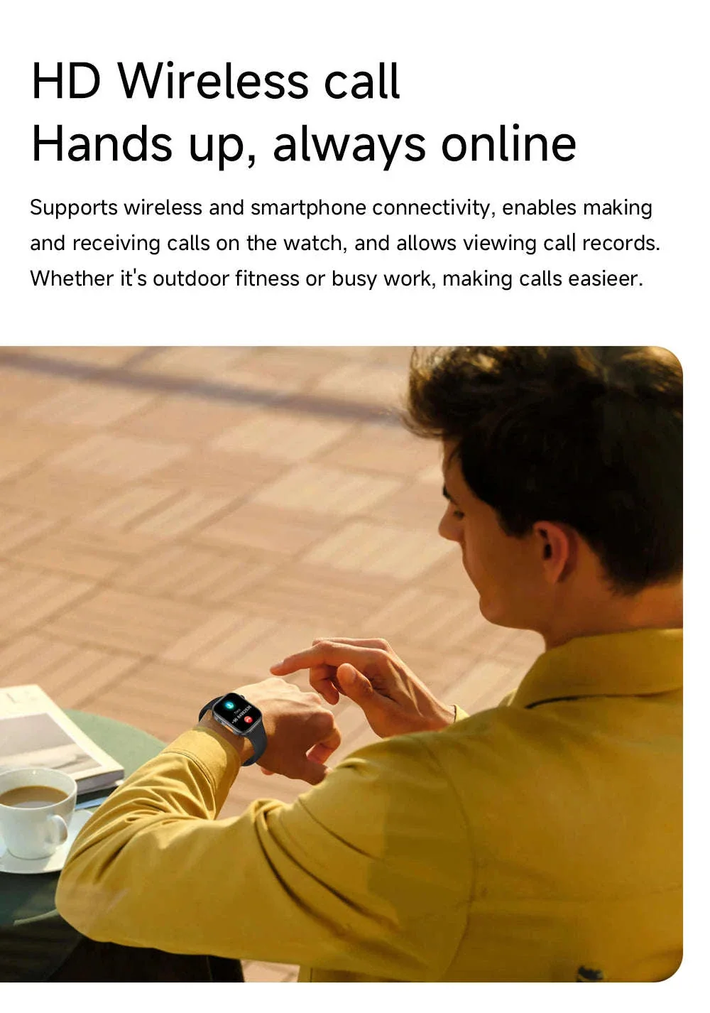 Smartwatch 1.83" HD Display with Bluetooth Calling & Fitness Tracking - Image 11