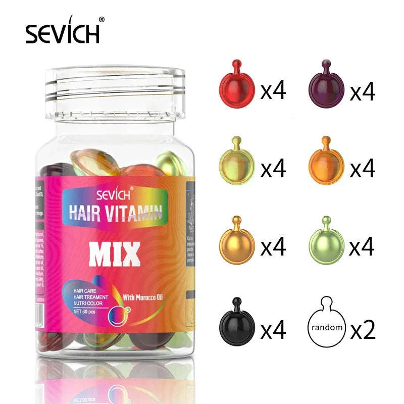 Smooth Silky Hair Vitamin Capsules with Keratin Complex - Image 6