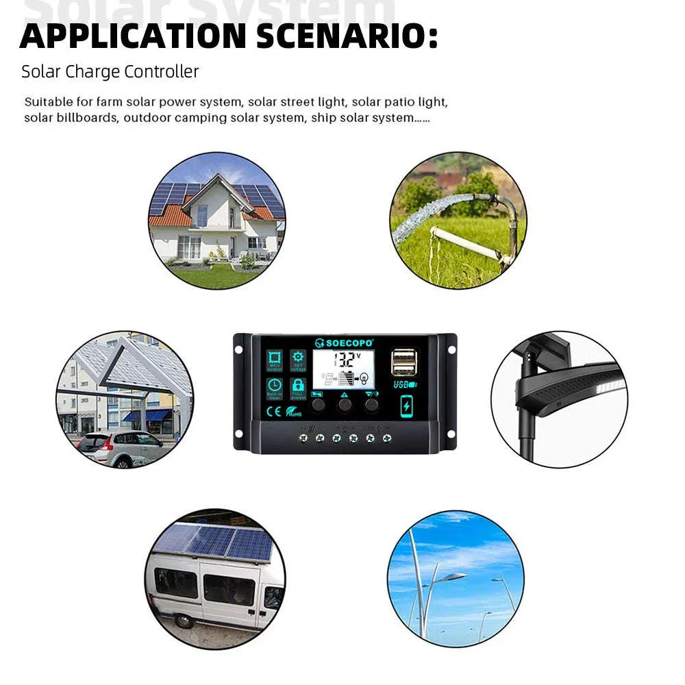 30W Solar Kit with 2200W Inverter & 100A Controller for Off-Grid Power - Image 21