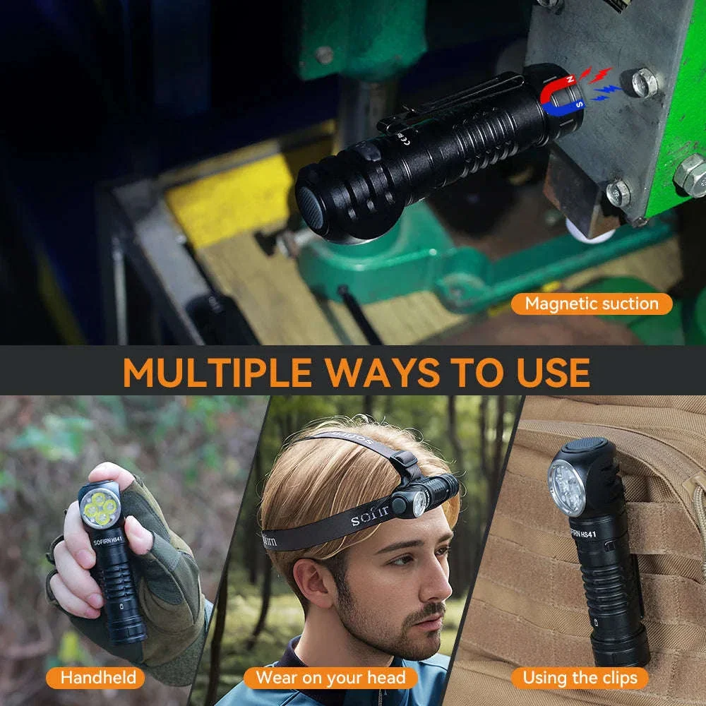 SOFIRN HS41 4000 Lumen Rechargeable LED Headlamp - Image 13