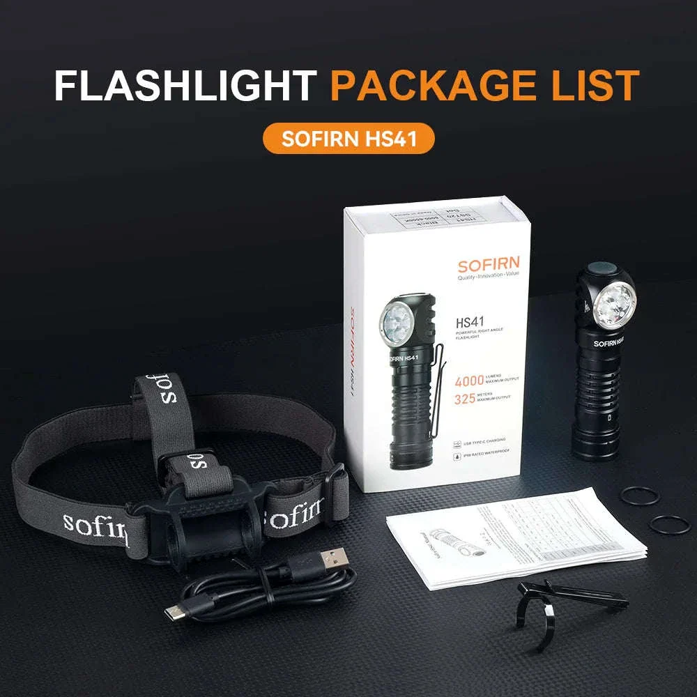 SOFIRN HS41 4000 Lumen Rechargeable LED Headlamp - Image 14