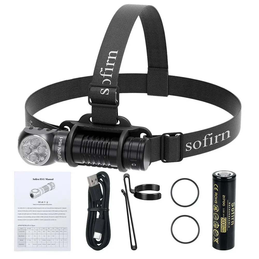 SOFIRN HS41 4000 Lumen Rechargeable LED Headlamp - Image 17