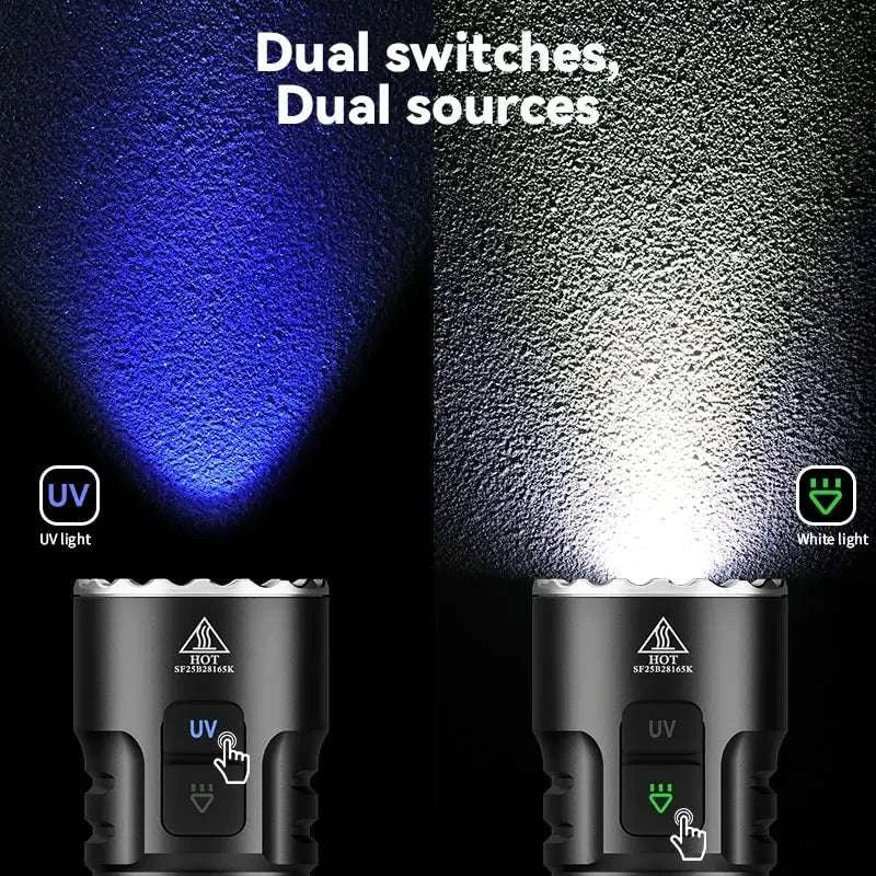 Sofirn SR23 3300LM Dual Light Flashlight with UV 365nm USB-C - Image 12