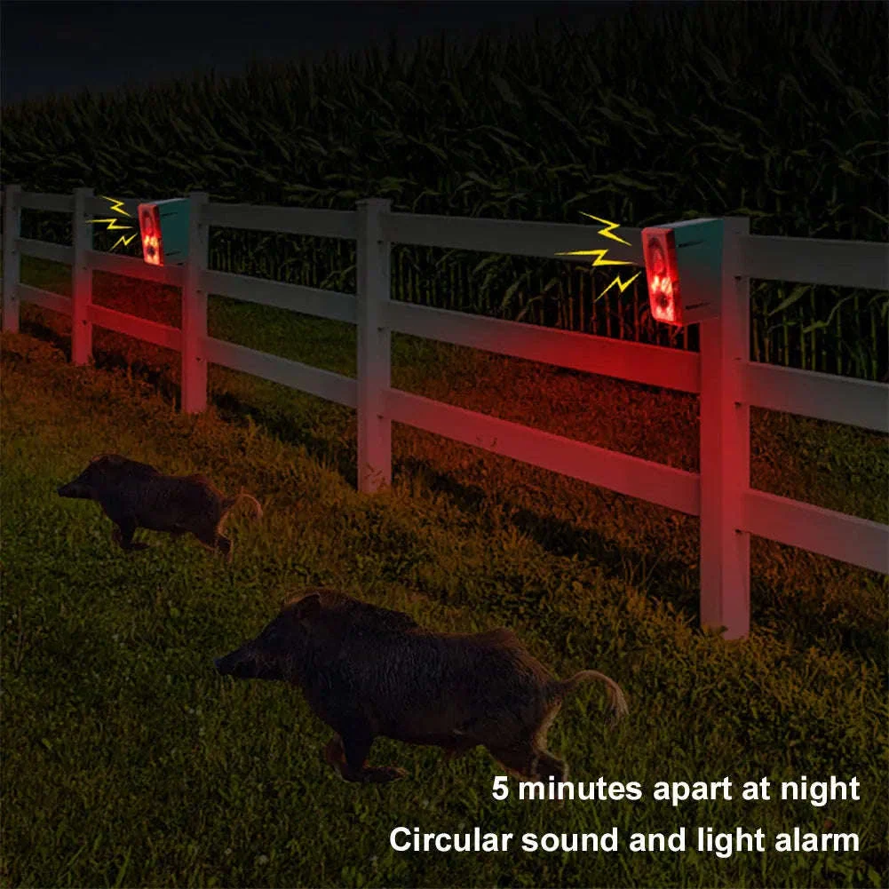 Solar Motion Sensor Alarm with Loud Siren, Recording & Remote - Image 17