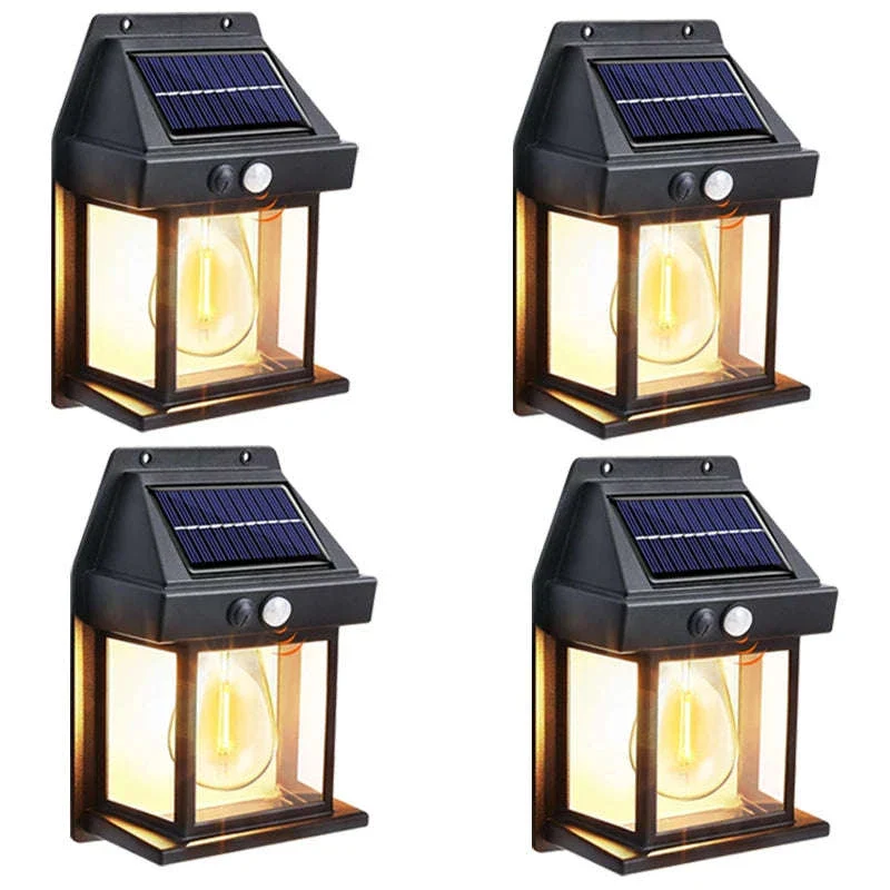 Solar Outdoor Wall Light with Motion Sensor for Automatic Night Lighting - Image 14