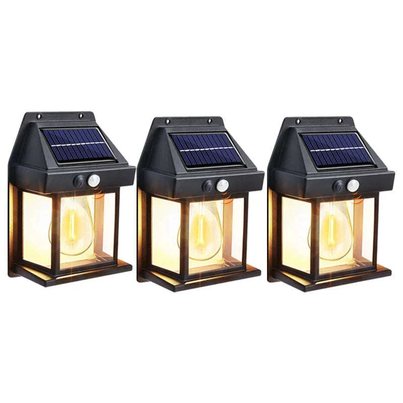 Solar Outdoor Wall Light with Motion Sensor for Automatic Night Lighting - Image 17