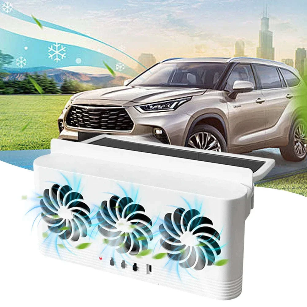 Solar Powered Car Exhaust Fan for Fresh Air and Cooling - Image 12