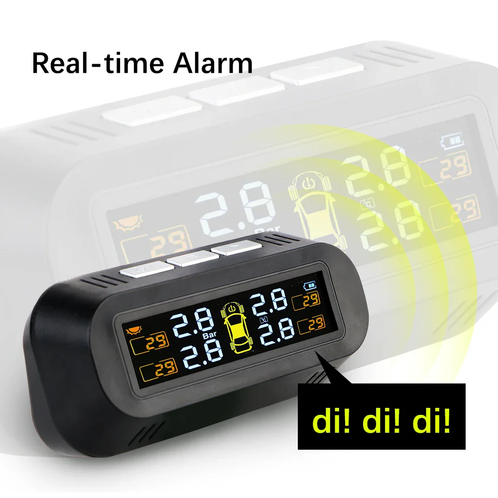 Solar TPMS Tire Pressure Monitoring System with External Sensors - Image 119