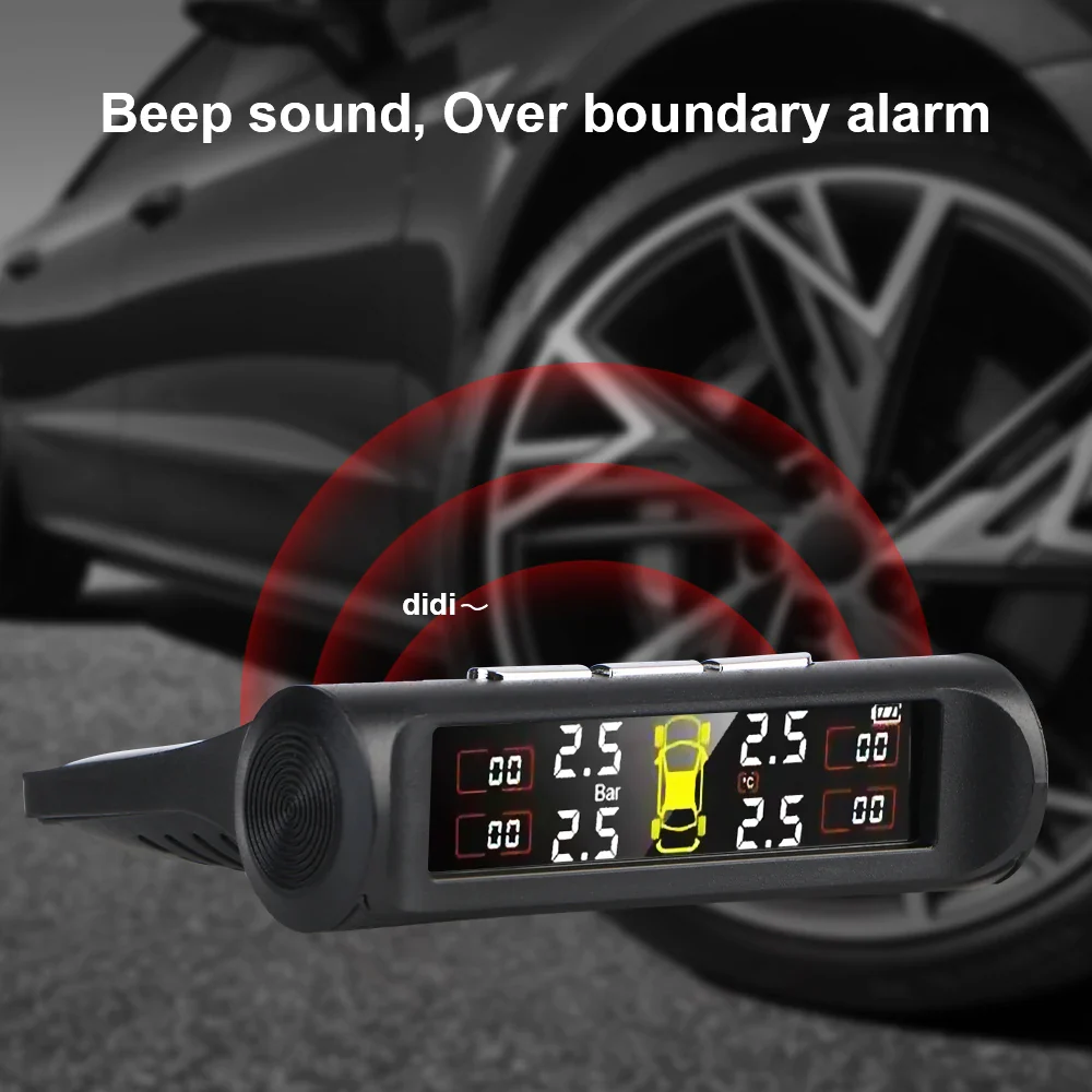 Solar TPMS Tire Pressure Monitoring System with External Sensors - Image 127