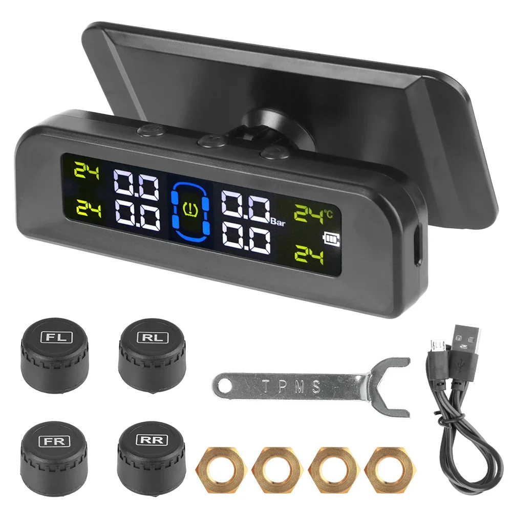 Solar TPMS Tire Pressure Monitoring System with External Sensors - Image 139