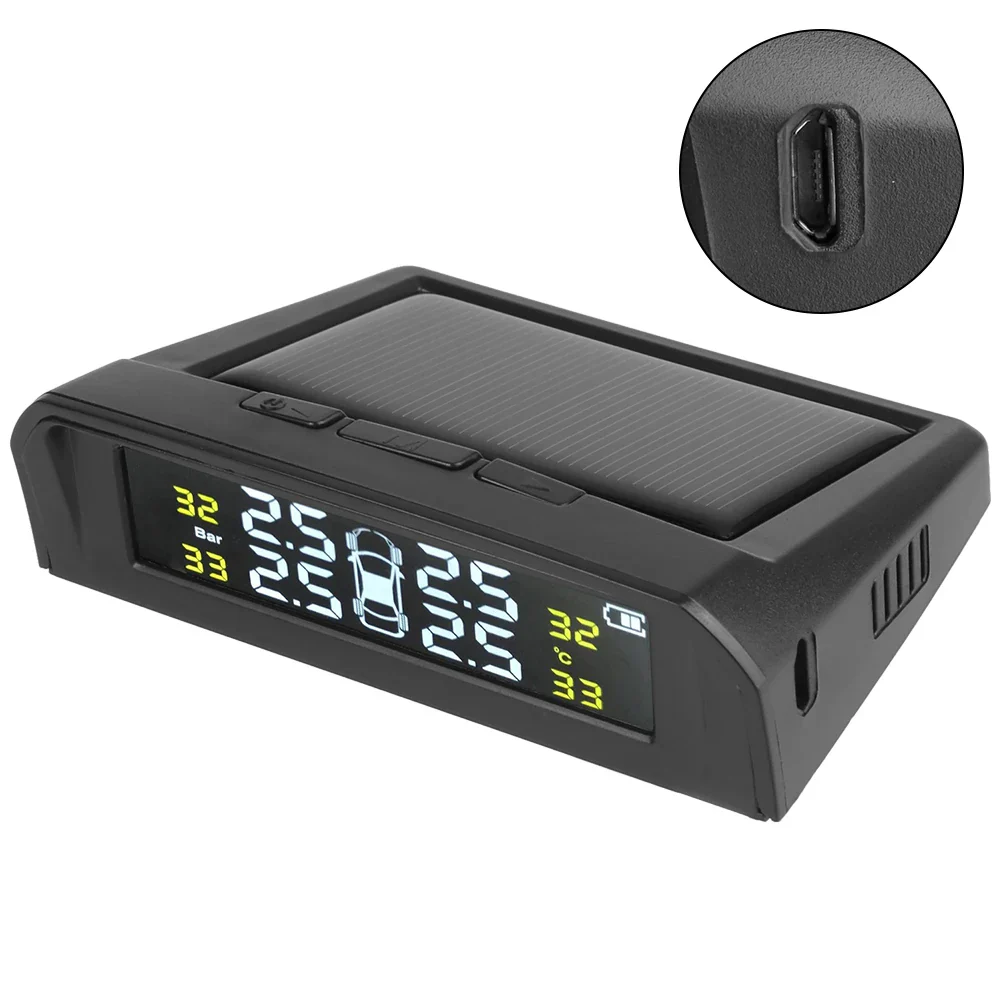 Solar TPMS Tire Pressure Monitoring System with External Sensors - Image 80