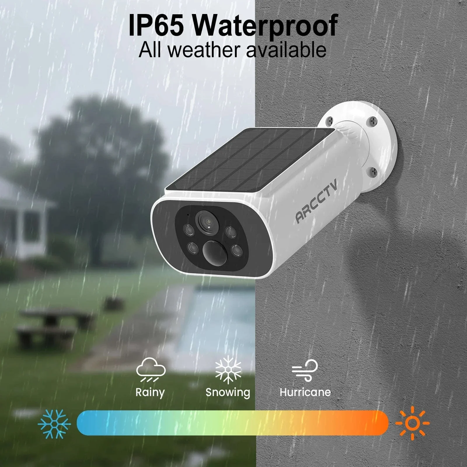 Solar WiFi Outdoor Security Camera 4MP with Full-Color Night Vision - Image 10